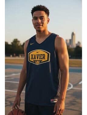 Xavier Musketeers Practice Jersey Men's Basketball Reversible Nike Elite #31 XXL